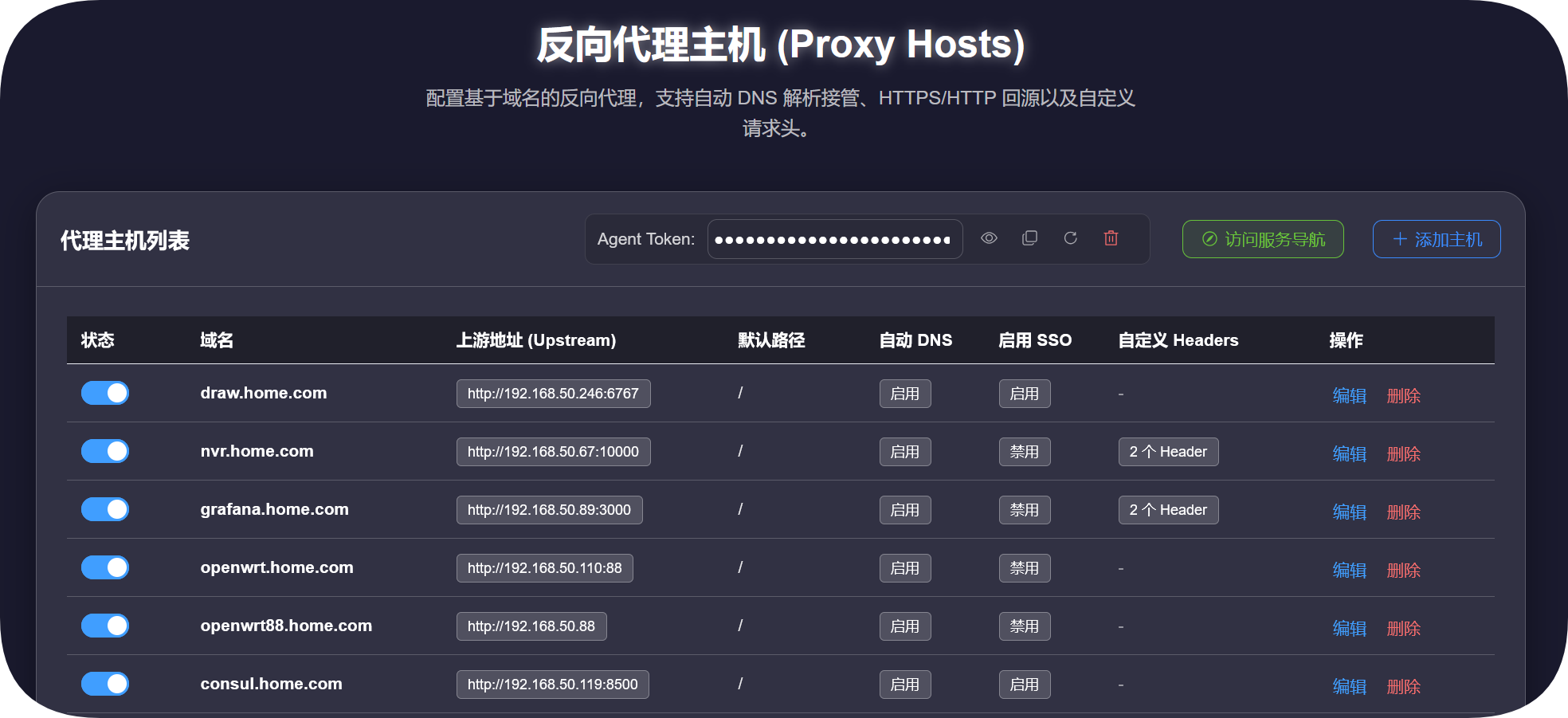 Proxy Config